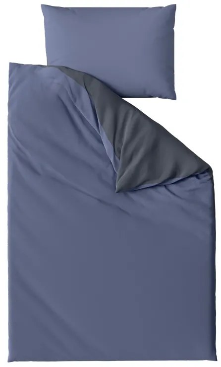 PrzytulneMieszkanie.pl PrzytulneMieszkanie.pl Bawełniana pościel MONOCHROMATIC szaro-niebieska Rozmiar pościeli: 70 x 90 cm | 140 x 200 cm