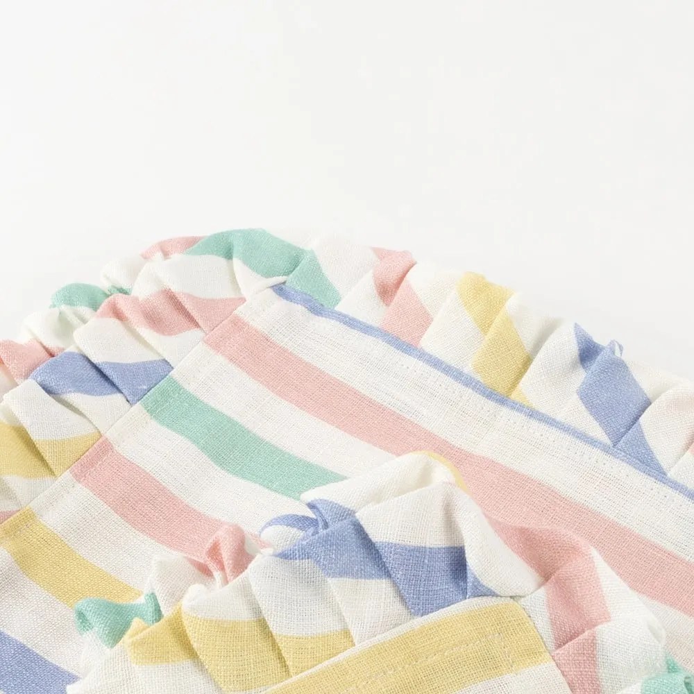 Serwetki zestaw 4 szt. lniane Multi Stripe – Meri Meri