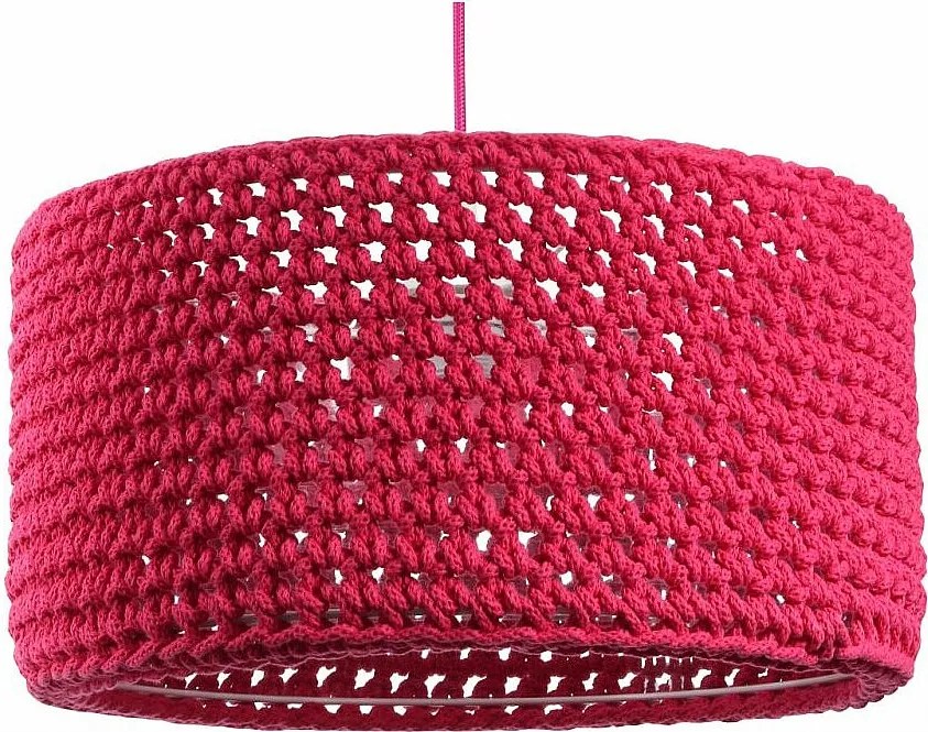 Lampa wisząca COTTON 40 czerwona