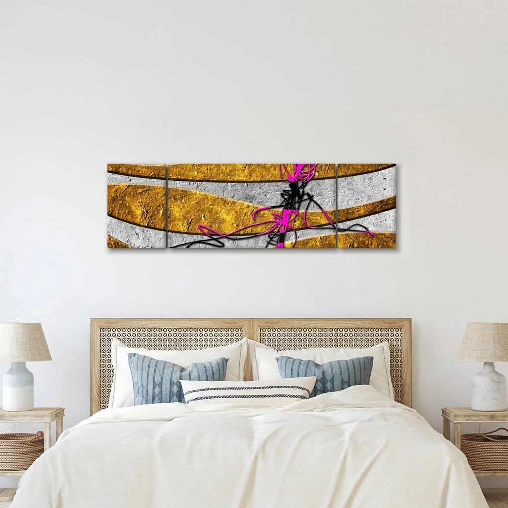 Obraz abstrakcji (170x50 cm)
