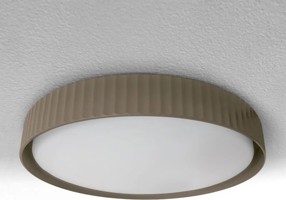 Brilagi - Plafon LUCIA LED/24W/230V Ø 31 cm szarobrązowy