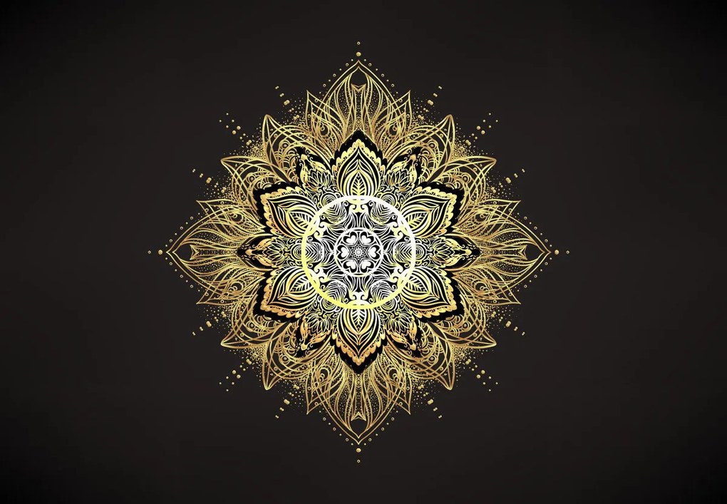 Fototapeta - Mandala bogactwa (196x136 cm)