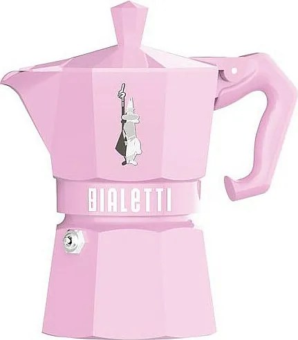 Ekspres do kawy Moka Exclusive Rose Pastel 3 filiżanki Bialetti - Kolekcja Vintage