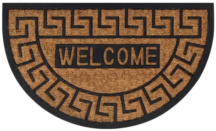 Wycieraczka półokrągła z napisem welcome - Ruber 3X