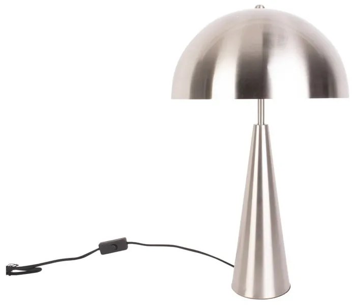 Lampa stołowa w kolorze srebra Leitmotiv Sublime, wys. 51 cm
