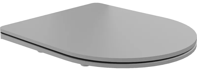Mexen deska wolnoopadająca slim, duroplast, szara jasna mat - 39740061