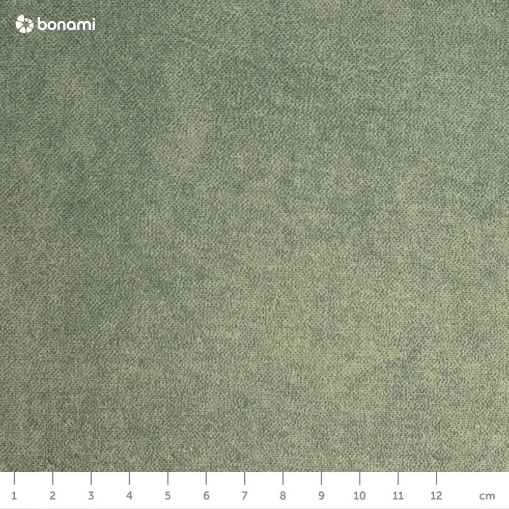 Zielone tapicerowane łóżko dwuosobowe ze stelażem 140x200 cm Tulsa – Ropez
