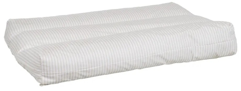 Biało-beżowe ogrodowe poduszki do siedzenia na palety zestaw 4 szt. 80x112 cm – Ixia