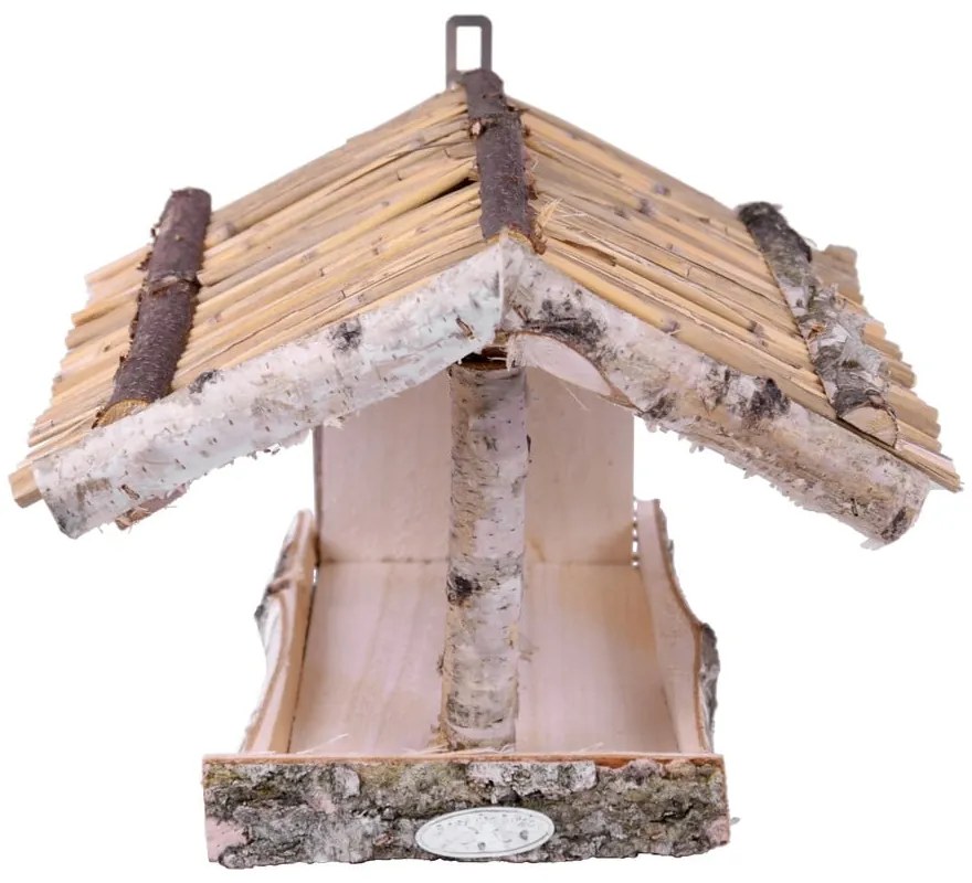 Drewniany karmnik Esschert Design, wys. 24,5 cm