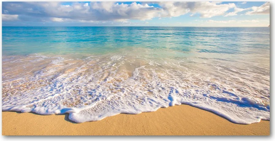 Foto obraz szkło akryl Hawajska plaża