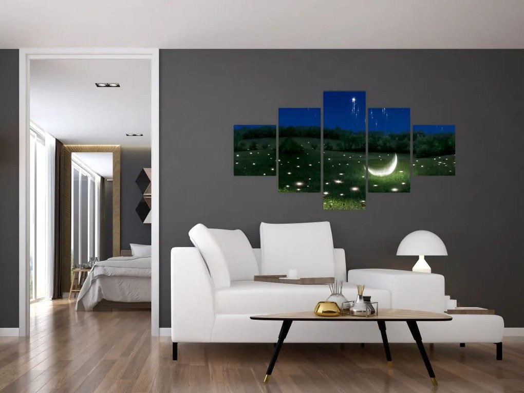 Obraz - Spadające niebo (125x70 cm)