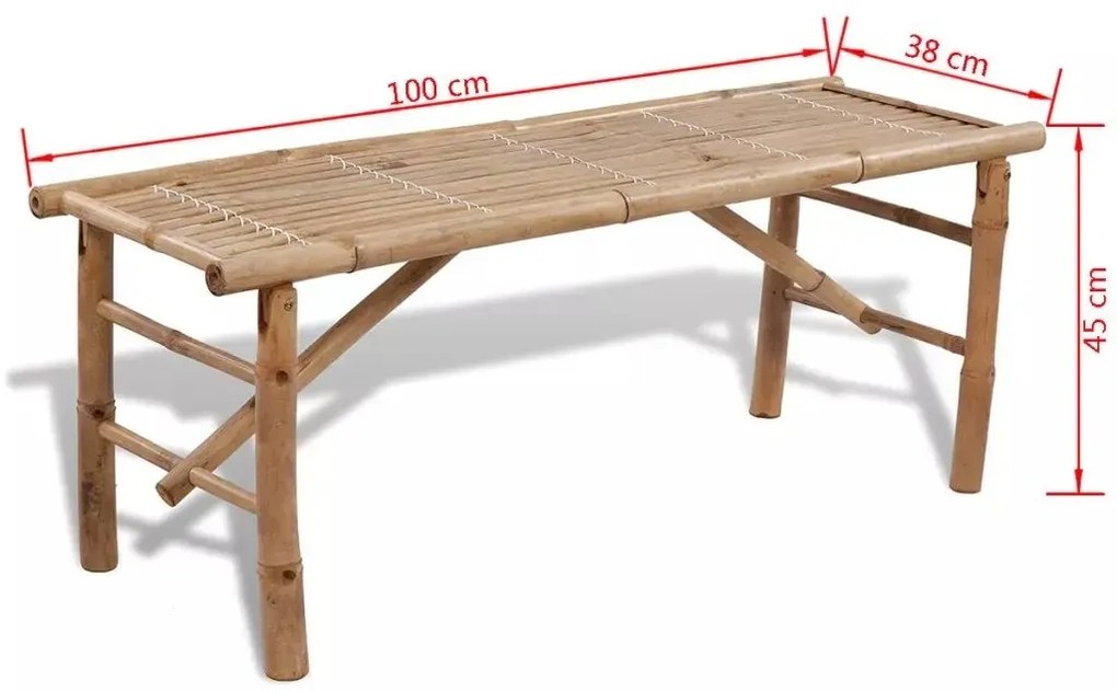Zestaw Mebli Ogrodowych Z Bambusa T8-R81