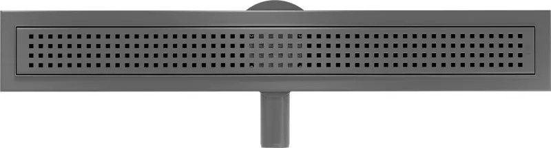 Mexen Flat 360° M08 odpływ liniowy obrotowy 70 cm, gun gray szczotkowany - 1E25070-40