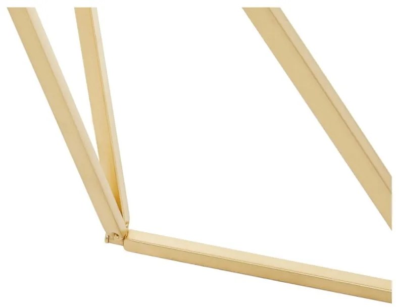 Konsola w kolorze złota ze szklanym blatem 40x120 cm Farran – Premier Housewares