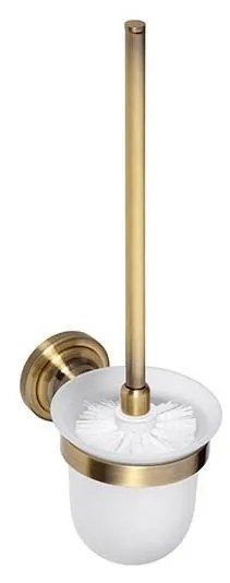 Szczotka do WC 11x37,5 cm, brązowa