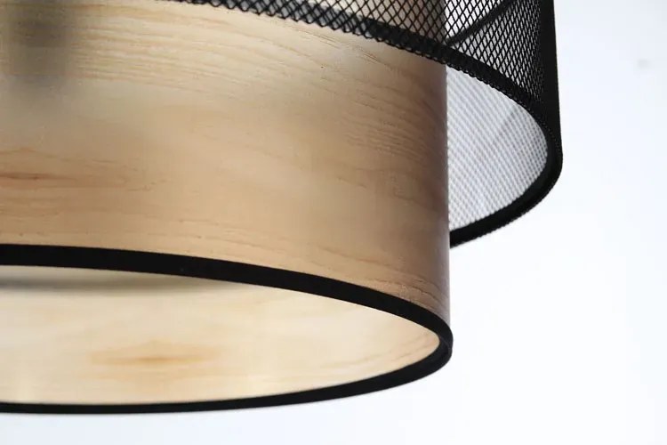 Okrągła lampa wisząca z siateczką nad stół R3-T48