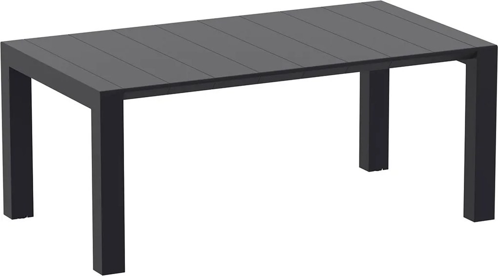 Rozkładany stół do kawiarni i ogrodu Vegas Table Medium 180/220