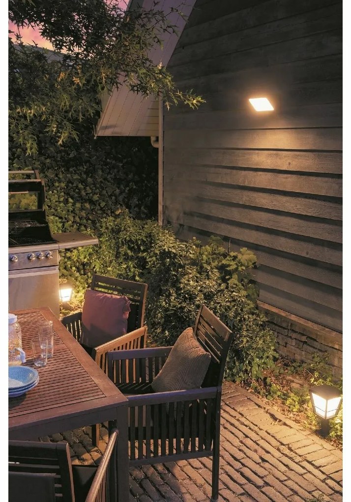 Philips Hue 17436/30/P7 zewnętrzny reflektor LED Welcome 2300 lm, czarny
