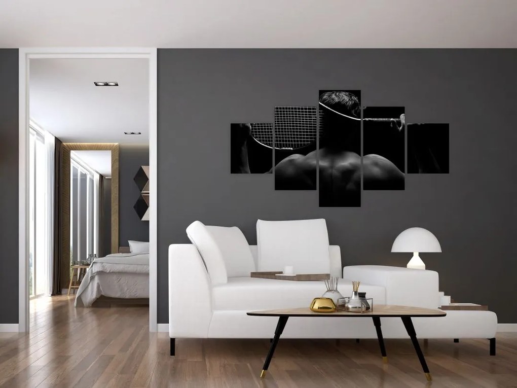 Obraz - Tenisista (125x70 cm)