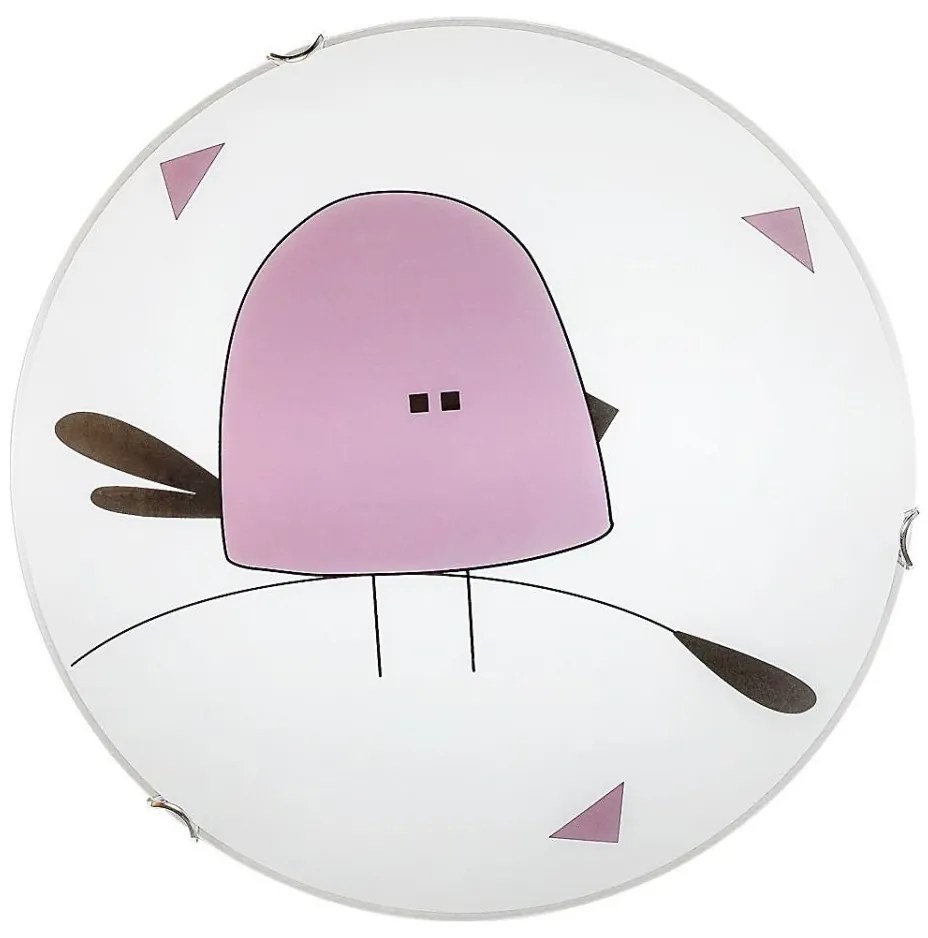Rabalux 71278 - Dziecięca lampa sufitowa FOWLY 2xE27/60W/230V