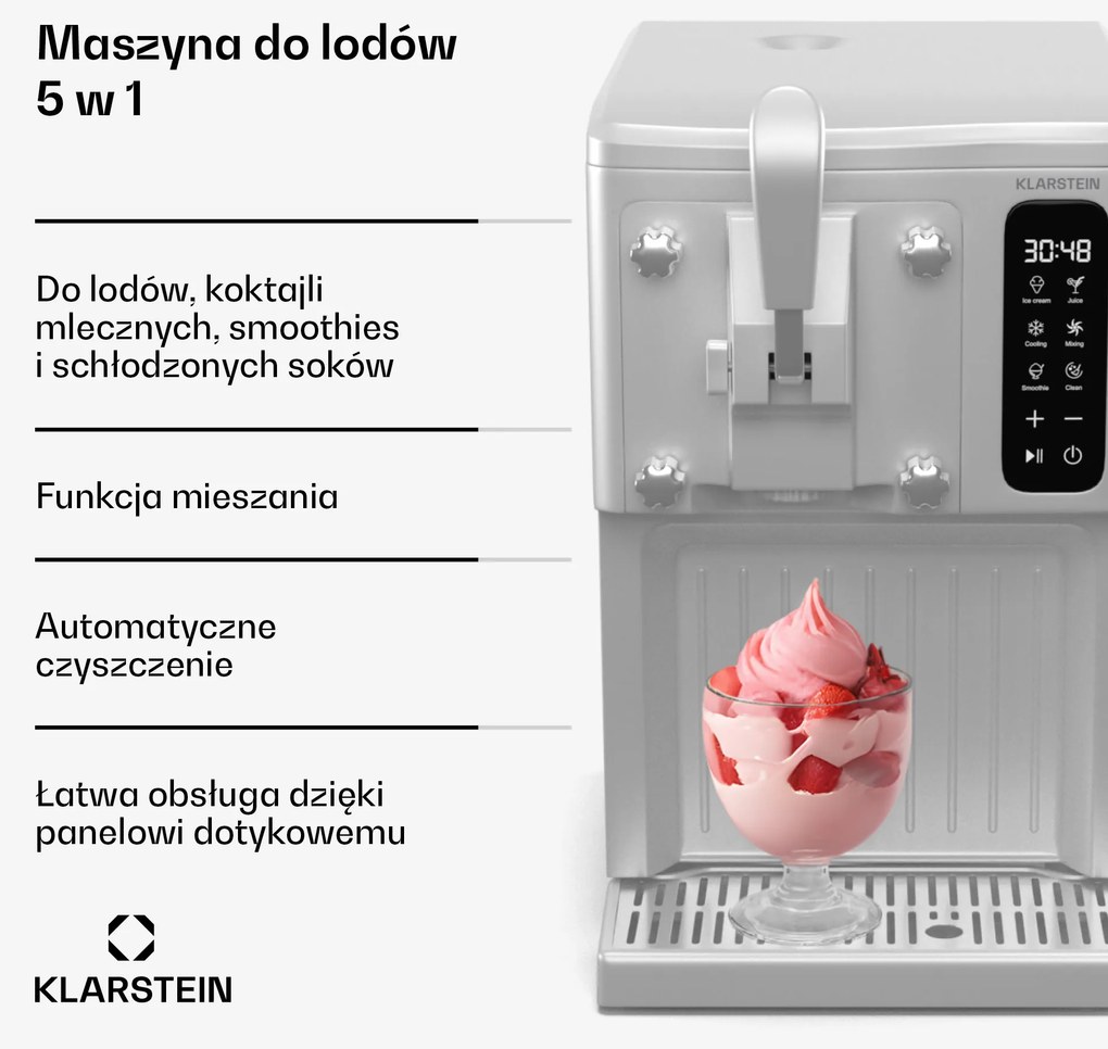 Klarstein SweetSwirl Maszynka do lodów