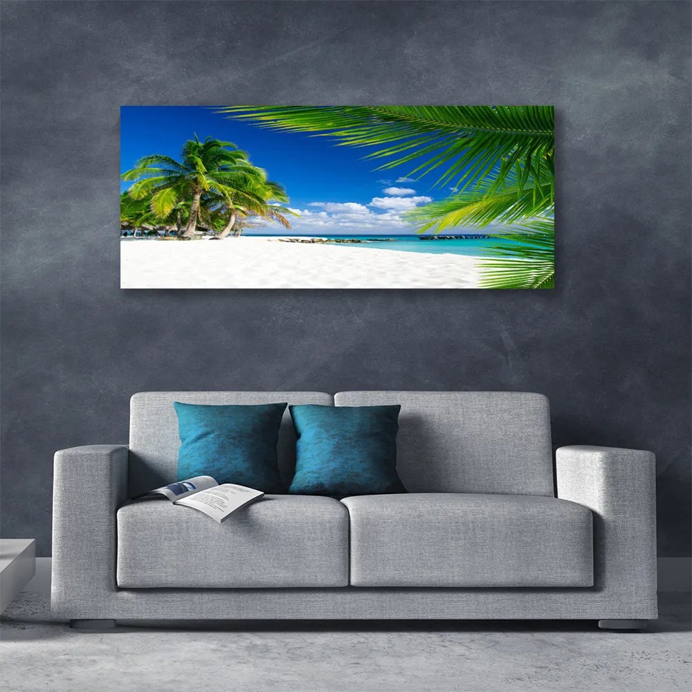Obraz Canvas Tropikalna Plaża Morze Widok