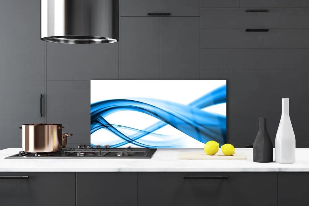 Szkło do Kuchni na Ścianę Wir Kolorów I Kształtów