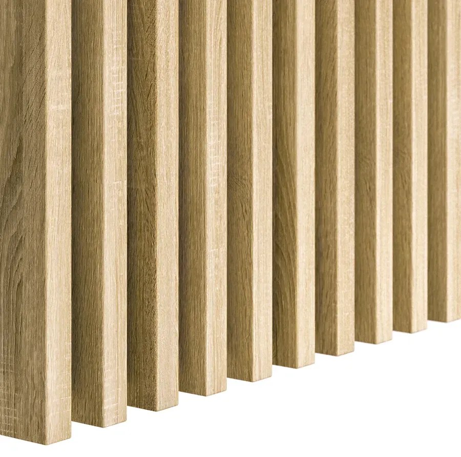 Lamele ścienne 15 szt. dąb sonoma M1-L32