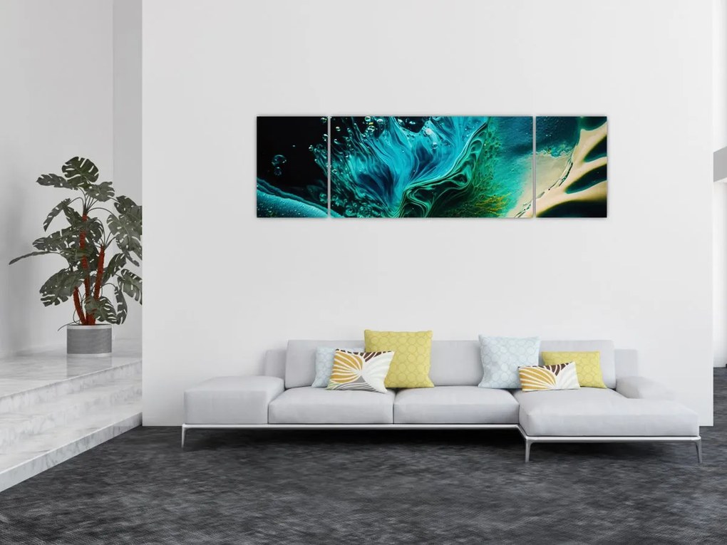 Obraz - Streszczenie (170x50 cm)