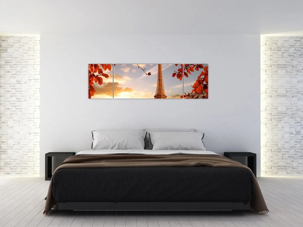 Obraz - Paryż (170x50 cm)