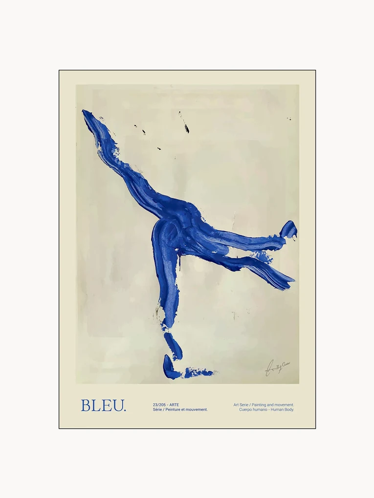 Plakat Bleu