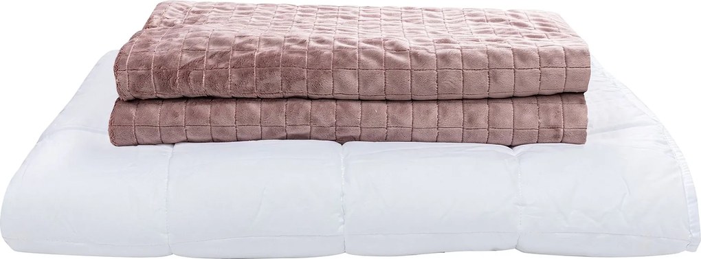 Kołdra obciążeniowa Relax 4kg135x200cm rose pink