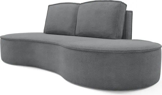 Sofa MOLLY z funkcja spania i pojemnikiem SZARY CURIO 97