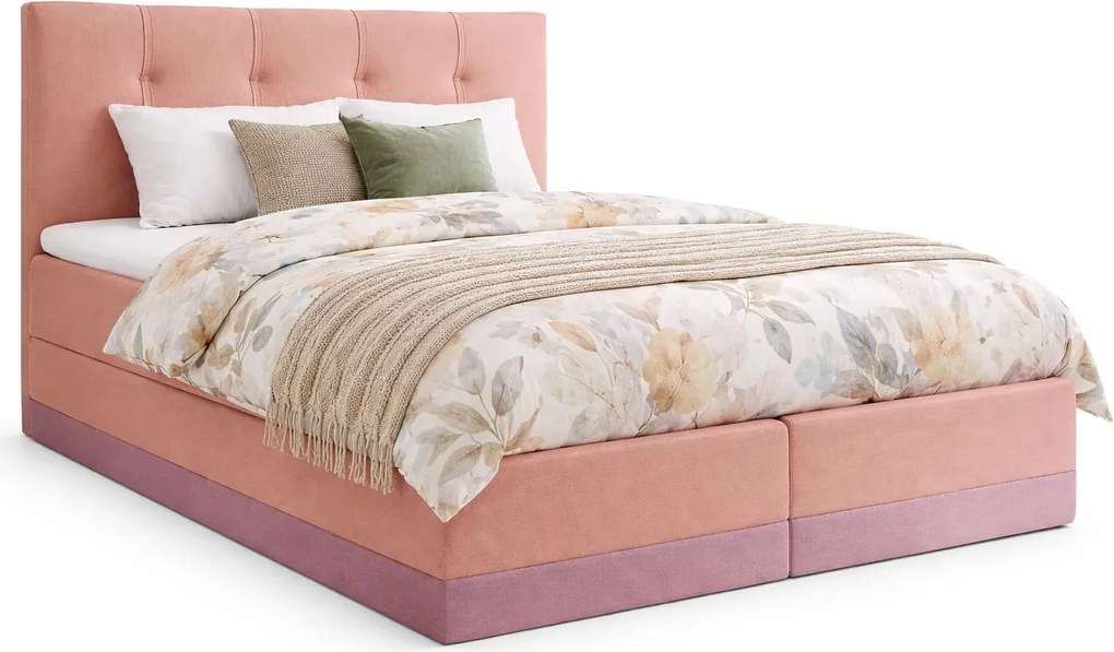 Łóżko kontynentalne 140x200 F1-R85