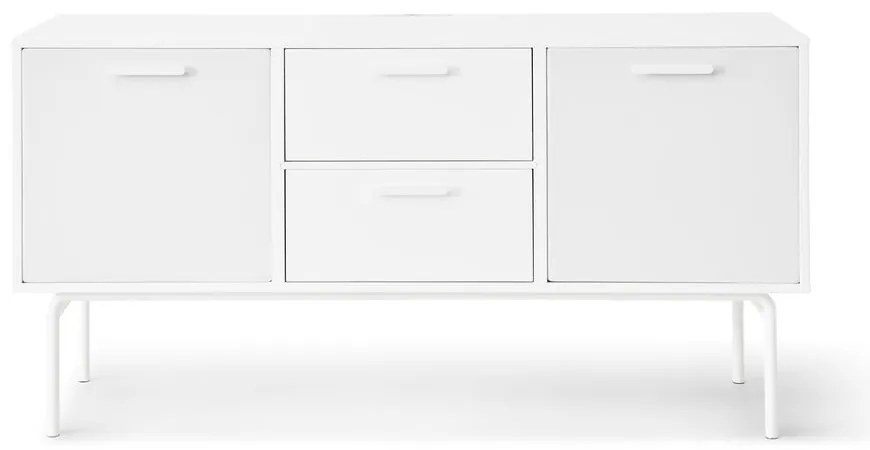 Biała komoda pod TV Keep by Hammel