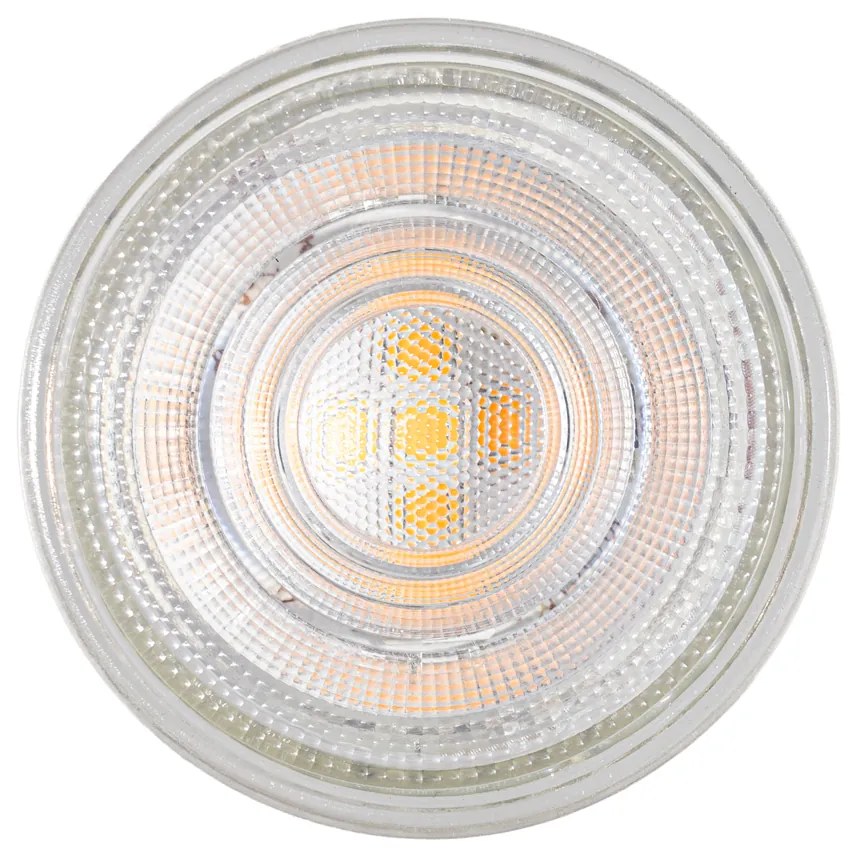 Zestaw 5 żarówek LED GU10 50mm Przezroczyste 3W 250 lm 2200K