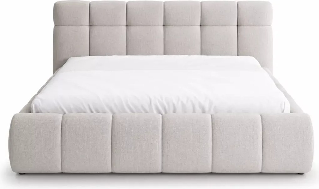 Eleganckie łóżko do sypialni Melissa 140x200 / 160x200 / 180x200 z systemem regulacji wysokości materaca