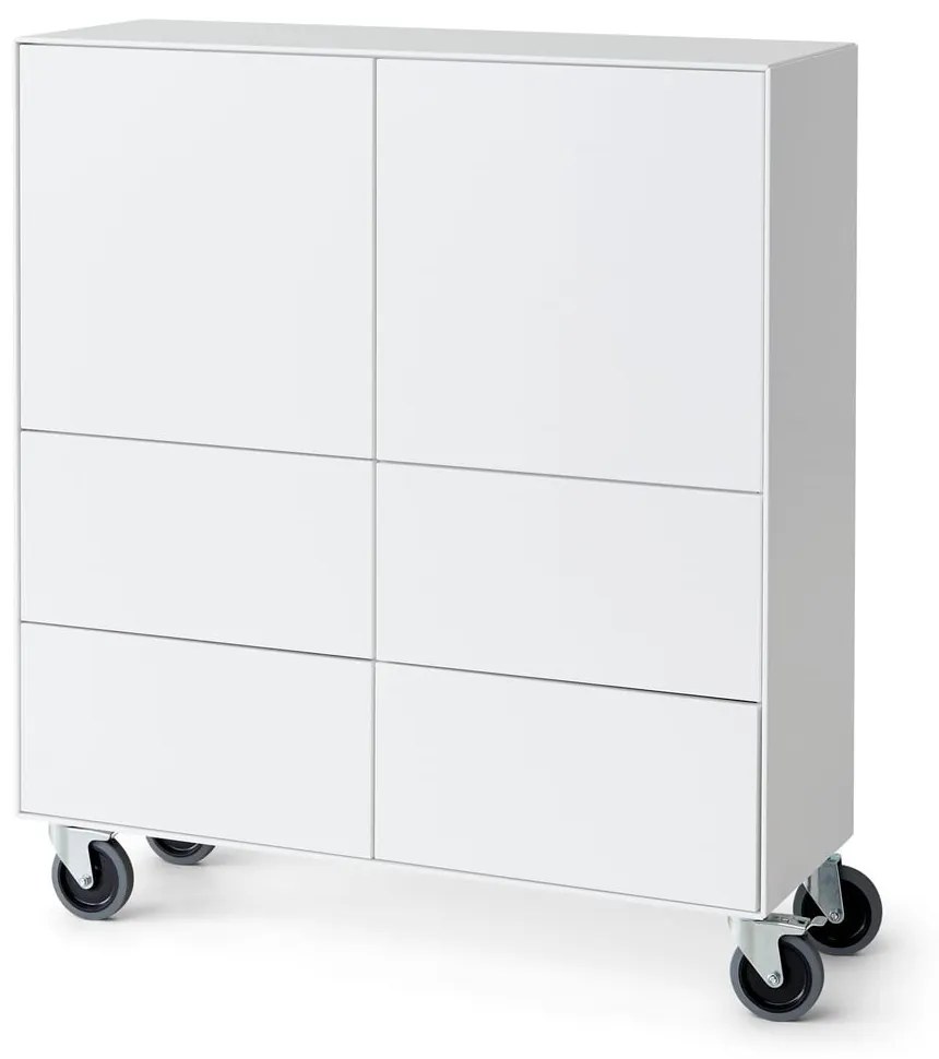 Biała wysoka komoda 91x103 cm Edge by Hammel – Hammel Furniture