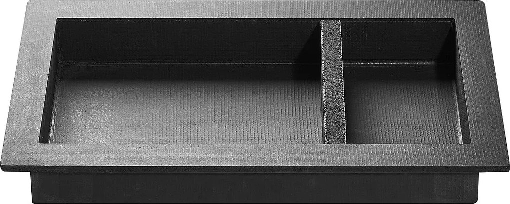 Wnęka Łazienkowa SucceBuy, 10,16 x 40,64 x 71,12 cm, Nowoczesne Półki Ścienne, Półka na Mydło/Szampon, Czarna