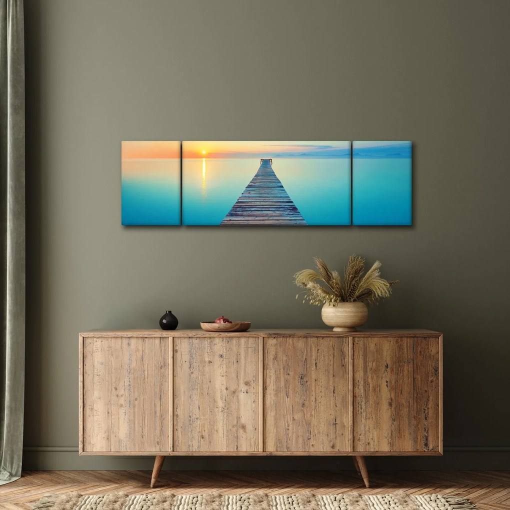 Obraz - Molo do nieskończoności (170x50 cm)