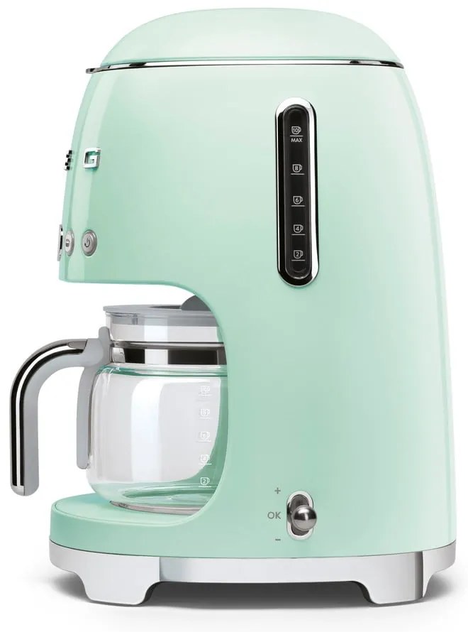 Jasnozielony ekspres do kawy przelewowej Retro Style – SMEG