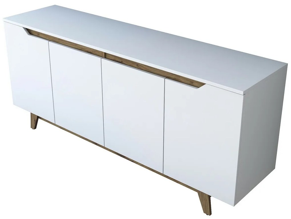 Szafka Good White and Walnut