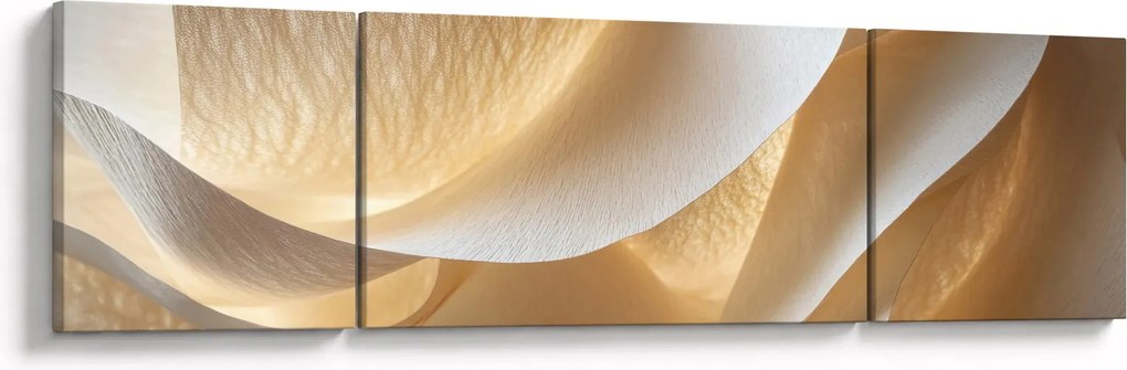 Obraz - Papierowa faktura (170x50 cm)