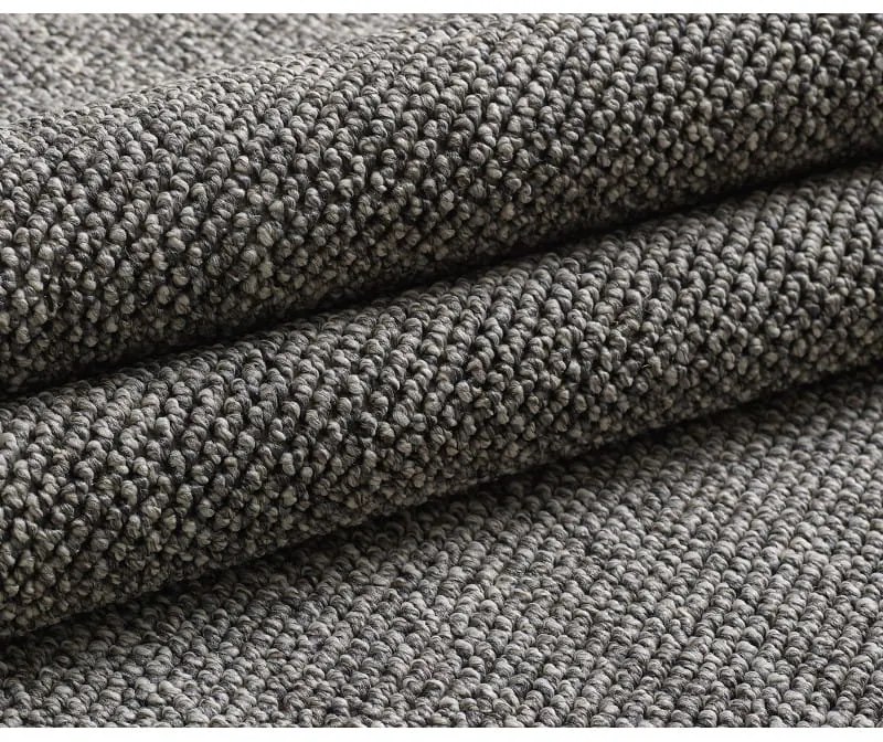 Dywan Nowoczesny Loom Szary 80 cm x 250 cm Premium 100% Polipropylen