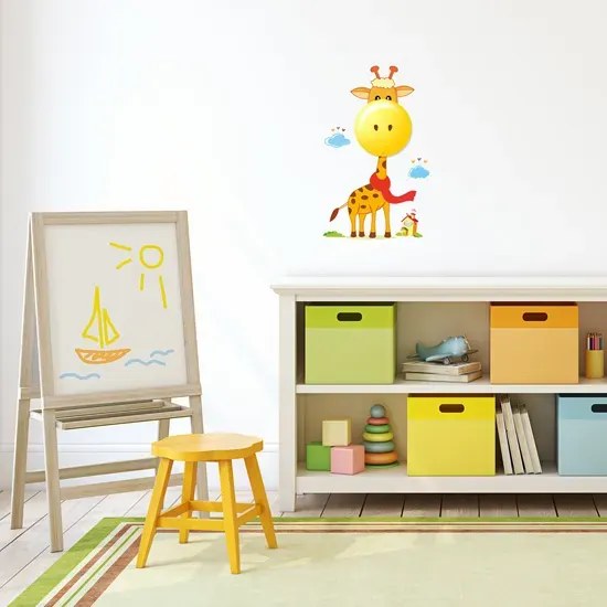 Dziecięca lampka nocna żyrafa z naklejkami - N48-Artelia