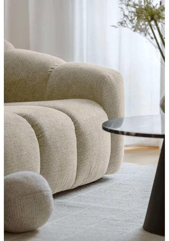 Beżowy narożnik (prawostronny/w kształcie litery L) Shell – Miuform