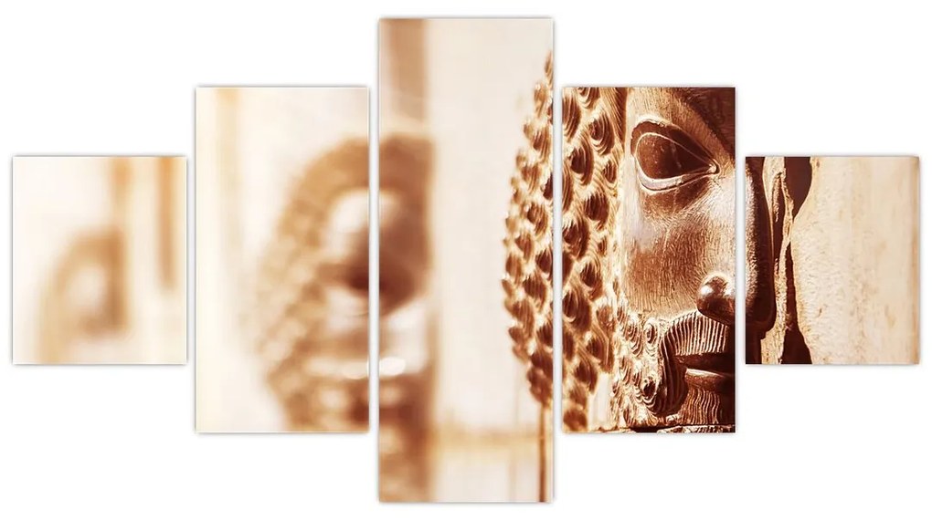 Obraz - Relief perski (125x70 cm)