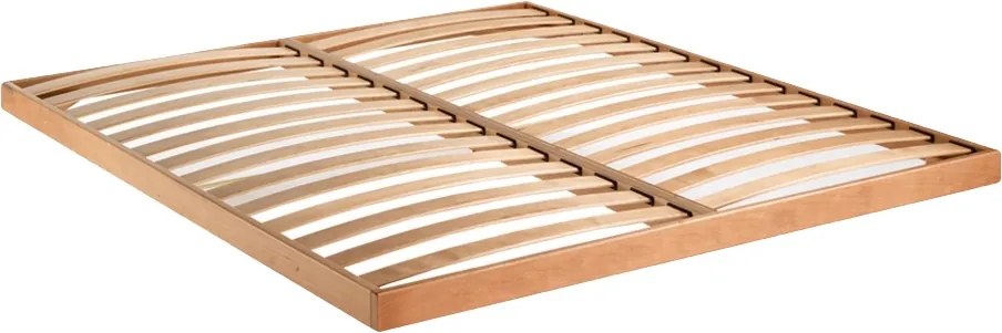 Łóżko 180x200 z szufladami i oświetleniem LED Luna 38, dąb craft/matt lava połysk