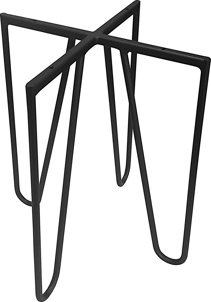 Taboret Venus tkanina Welur stelaż metalowy STOŁEK LOFT : Kolor Stelaża - Czarny , Kolor tkaniny - VELVET - BL06, Typ tkaniny - Velvet