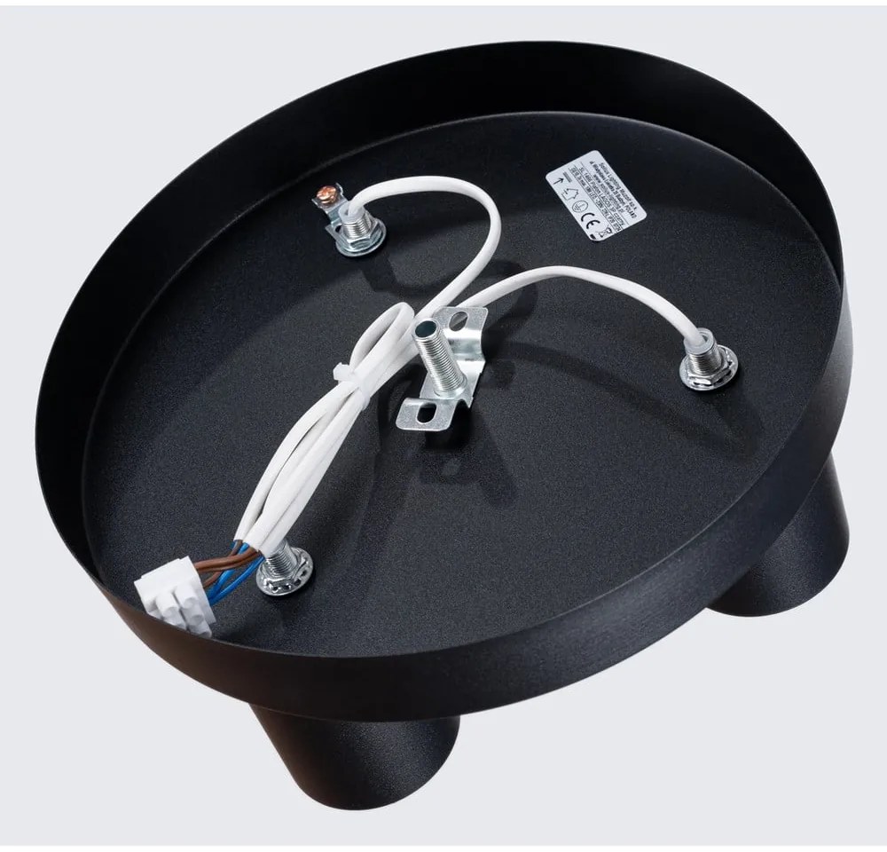 Czarna lampa sufitowa Castro – Sollux